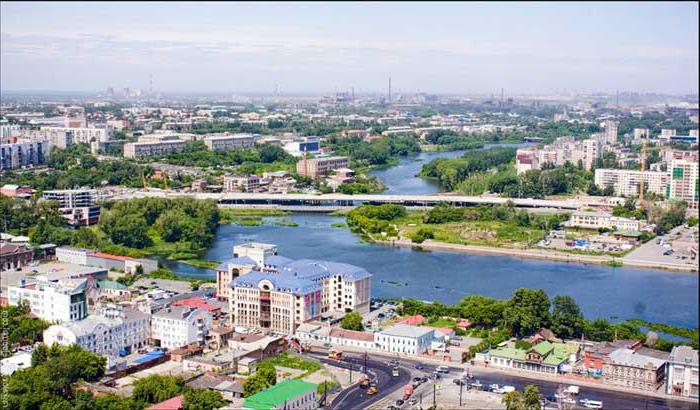 Wenn Stadttag in Tscheljabinsk