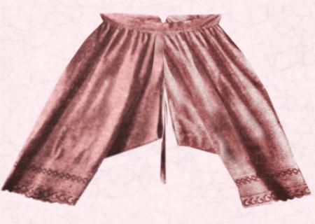 Pantaloons mit Fleece - Exzess der Vergangenheit oder Innovation in der Mode?