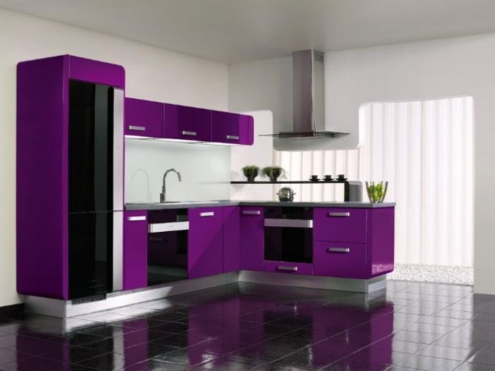 Design-Ergebnisse: Küche violett