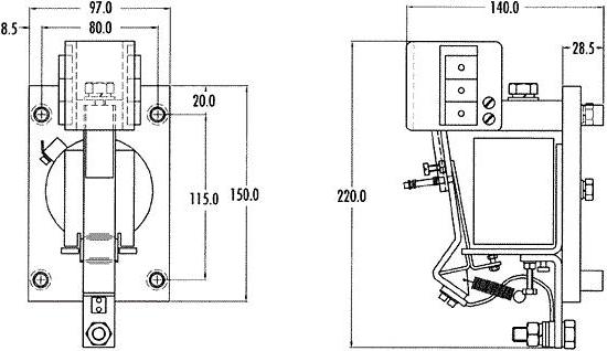 Elektromagnetischer Schütz 220V: Anwendung, Verbindung