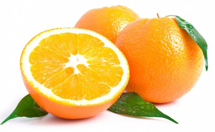 Traumnote Orangen sehen