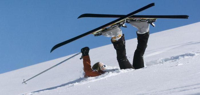 Auf Skiern im Traum Ski fahren - zu was?