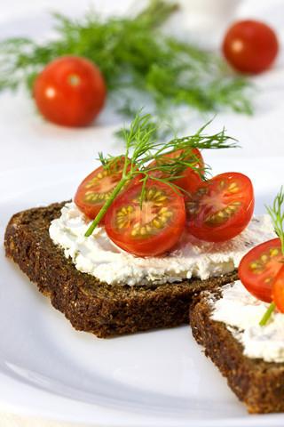 leichte Sandwiches zum Geburtstag