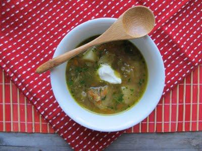 Enzyklopädie der ersten Gänge: Gurke mit Graupen - Rezept für eine köstliche Suppe