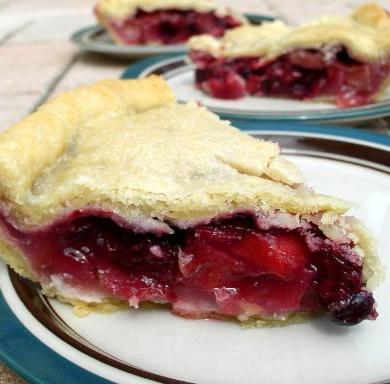 Ein interessantes Rezept für eine Beerenpastete mit Blaubeeren