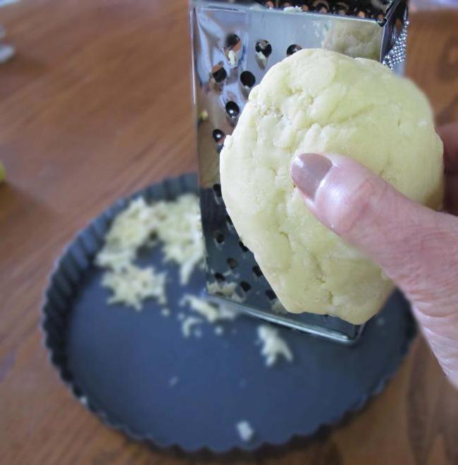 Curly Pie mit Marmelade ein Rezept mit einem Foto