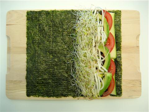 Algen für Sushi