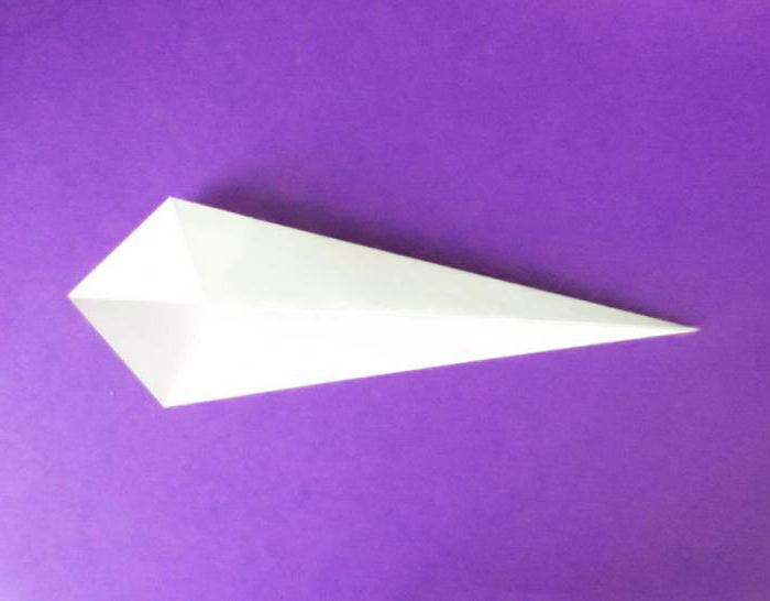 Origami Einhorn Kopf