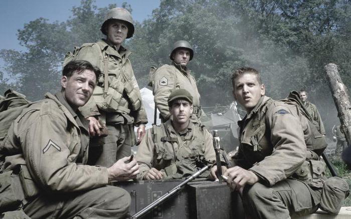 Eine kurze Geschichte und Schauspieler beteiligt. "Saving Private Ryan" - ein Meilenstein der amerikanischen Kultur