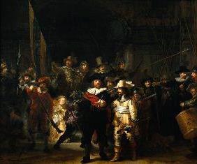 Rembrandt Malerei Nachtwache 