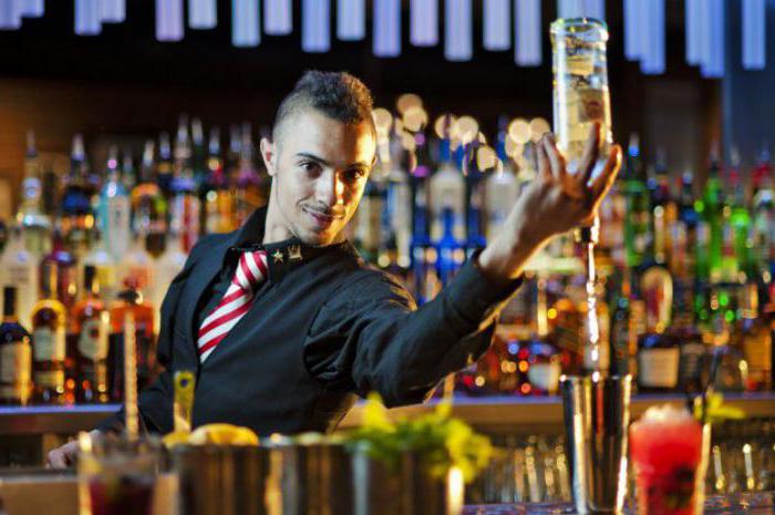 Barkeeper ist ein Beruf