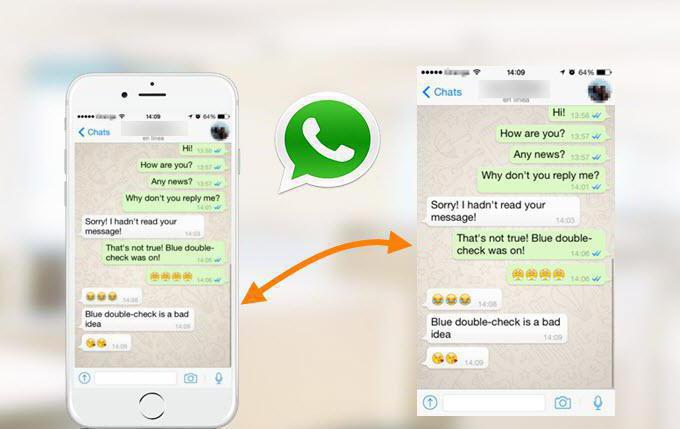 Wie man Whatsapp benutzt: manuell