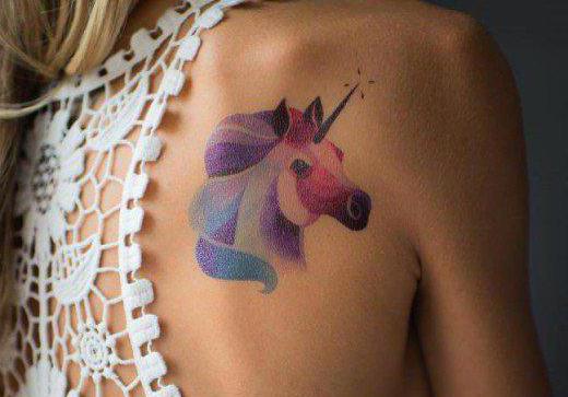 Einhorn Tattoo