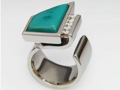 Ring mit Türkis - ein Symbol für Liebe, Glück und Anerkennung