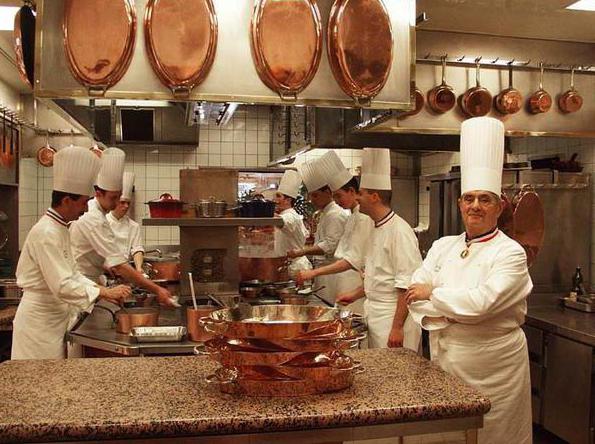 Goldsammlung von Bocuse-Feldrezepten