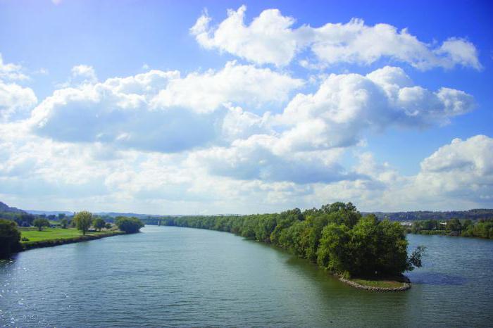 Der Ohio River: eine Beschreibung, die Art der Strömung