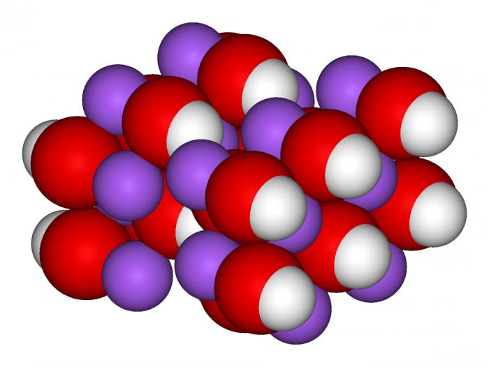 Natriumhydroxid, seine physikalischen und chemischen Eigenschaften