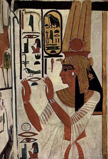 Wandgemälde des alten Ägypten