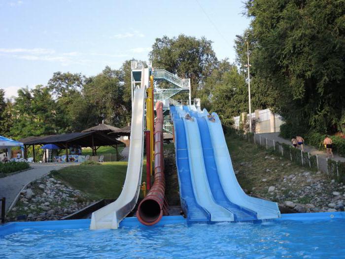 Park bitter im Almaty Wasserpark 