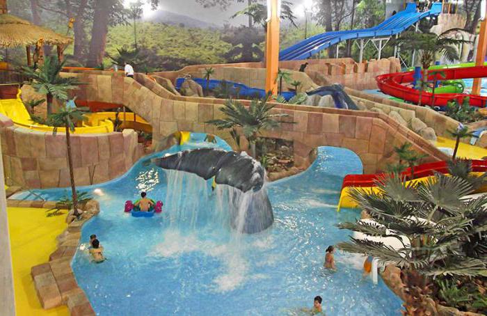 Aquapark von Hawaii im Almaty 