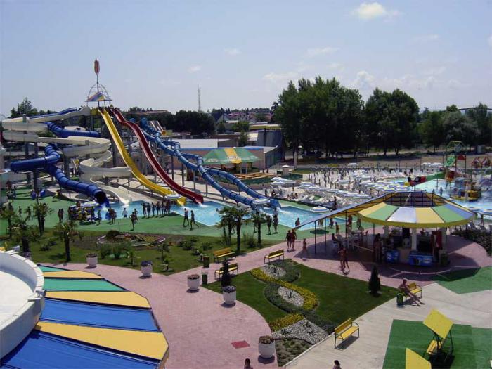 Wasserparks Lazarevsky - wunderbare Orte zur Erholung