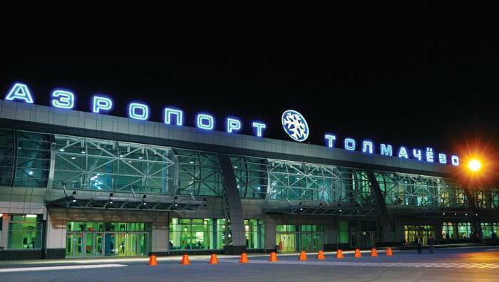 Wo ist Tolmachevo - der größte Flughafen in Sibirien