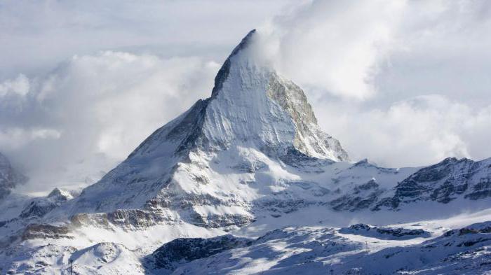 Berge des Sudetenlandes in Europa 