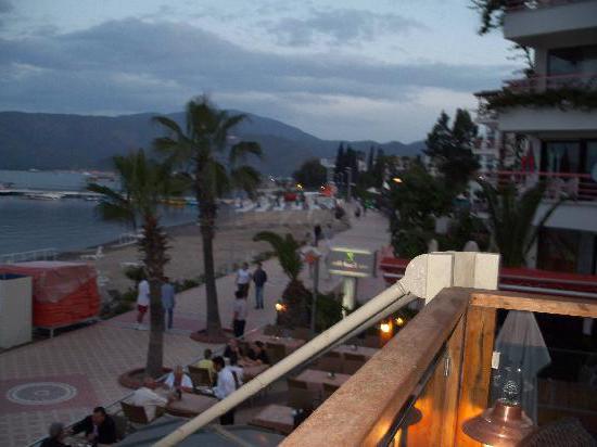 Hotel Emre Beach Hotel 4 * (Türkei / Marmaris / Sitiler): Beschreibung und Bewertungen