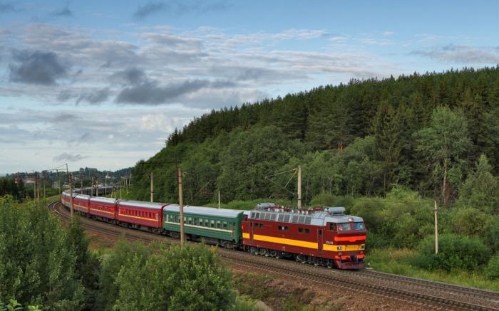 Die Transsibirische Eisenbahn ist eine Arterie eines riesigen Landes