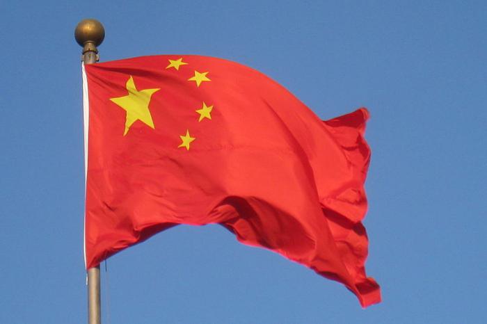 Welche Flagge von China