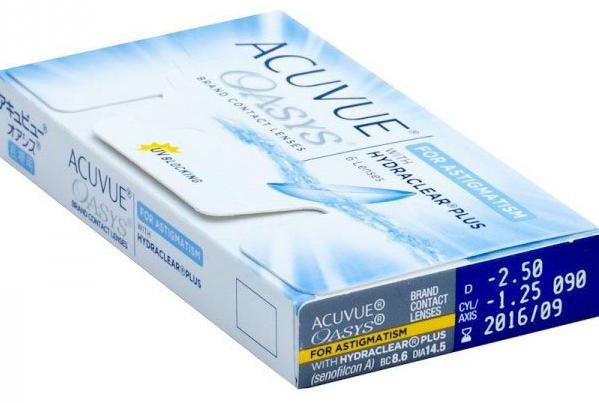 Linsen acuvue oasys für Astigmatismus