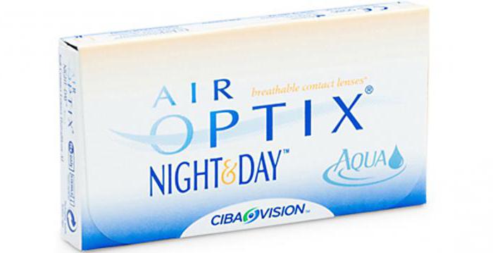 Kontaktlinsen Ciba Vision Air Optix Nacht Tag Aqua